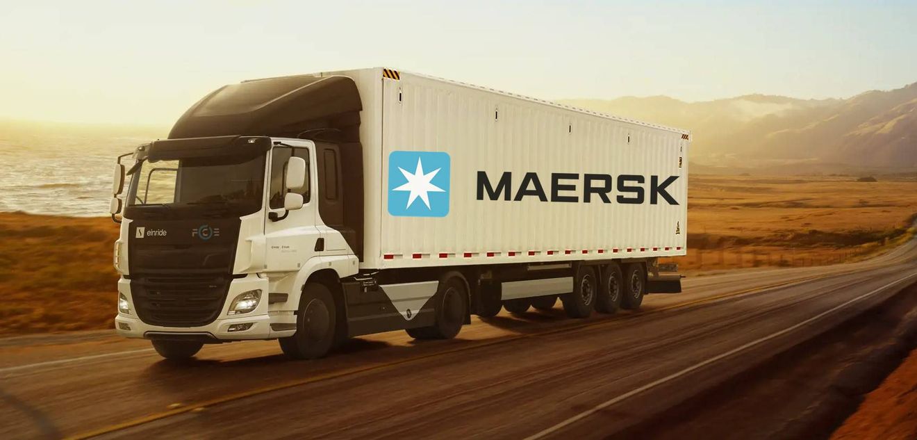 Maersk confirma la compra de 300 camiones eléctricos a la sueca Einride