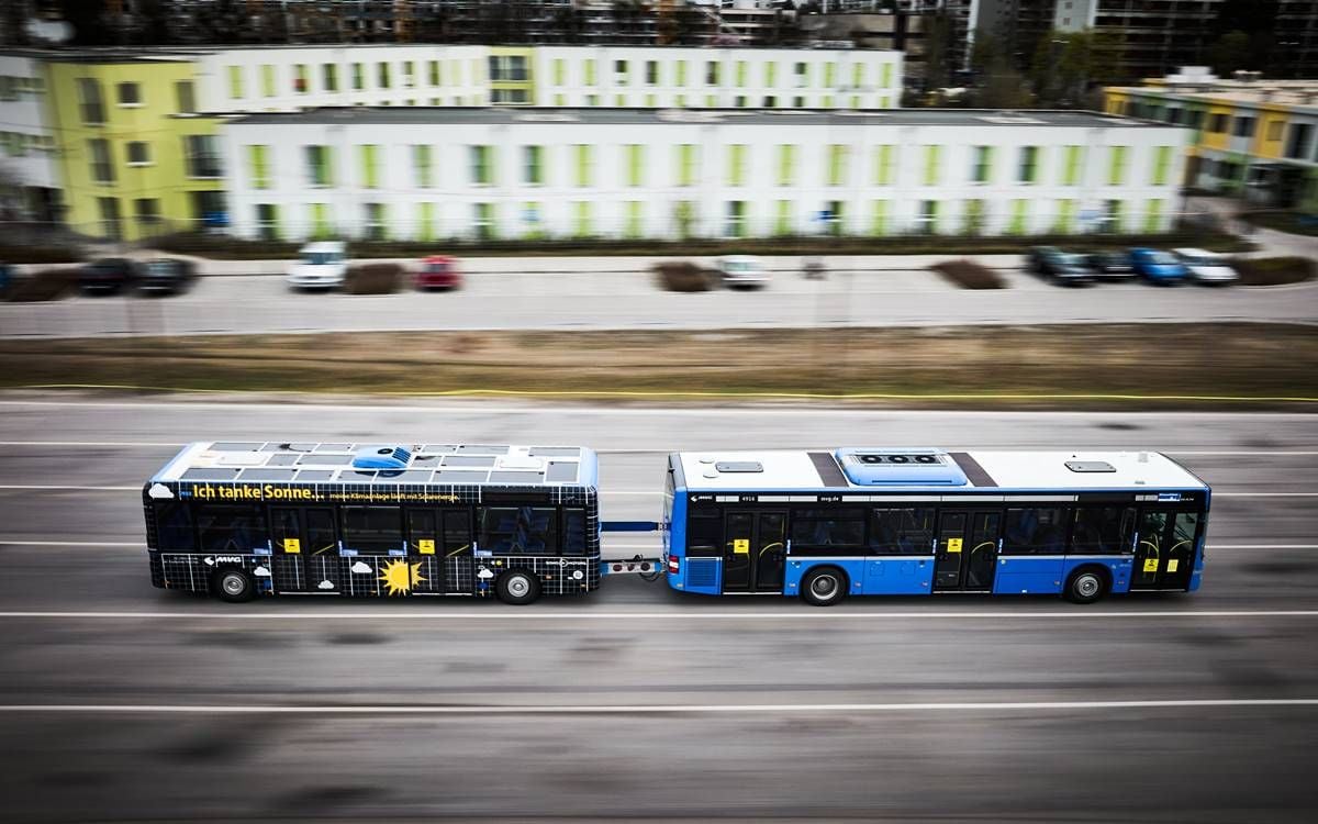 Munich presenta su primer autobús con energía fotovoltaica de la mano de la tecnología de Sono Motors