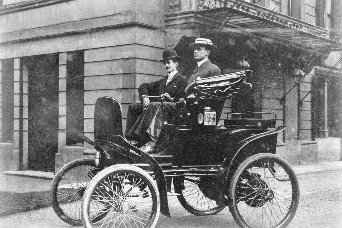 La suscripción a coches eléctricos ya fue una novedad en 1901