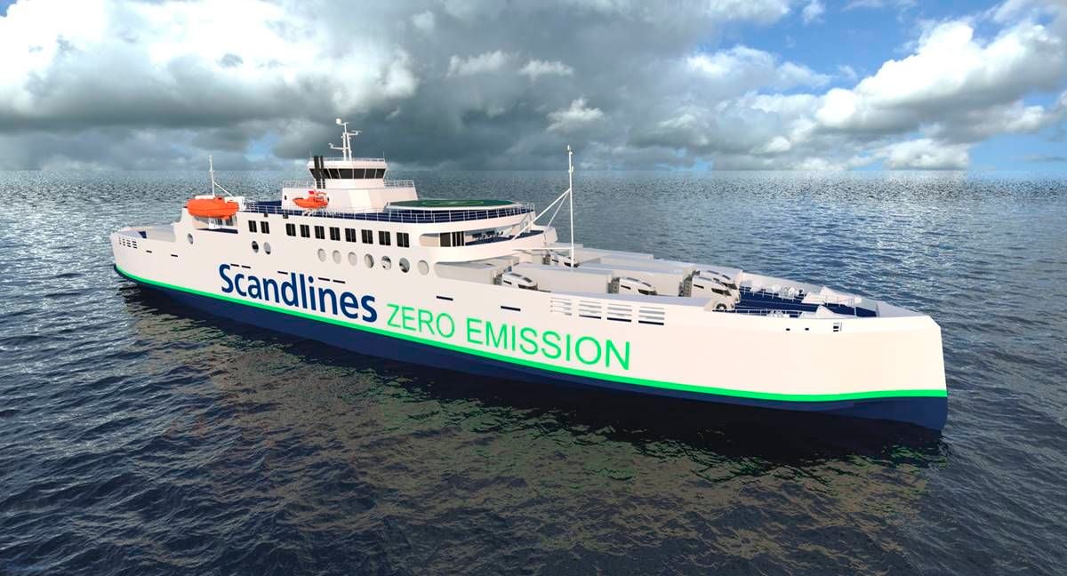 Este ferry es eléctrico, tiene una batería de 10 MWh y estará listo para trabajar en 2024