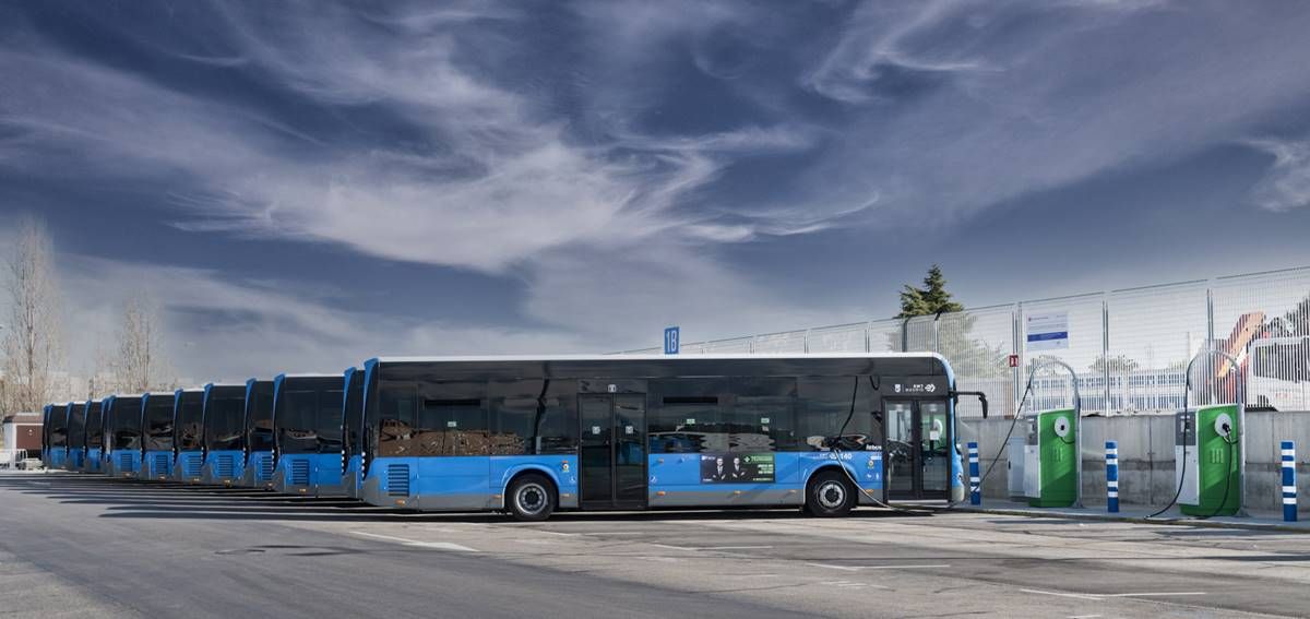 Madrid completa un nuevo pedido de 90 autobuses eléctricos a Irizar