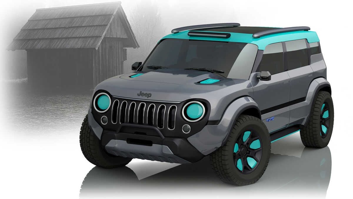 Nos imaginamos el aspecto del Jeep Renegade eléctrico