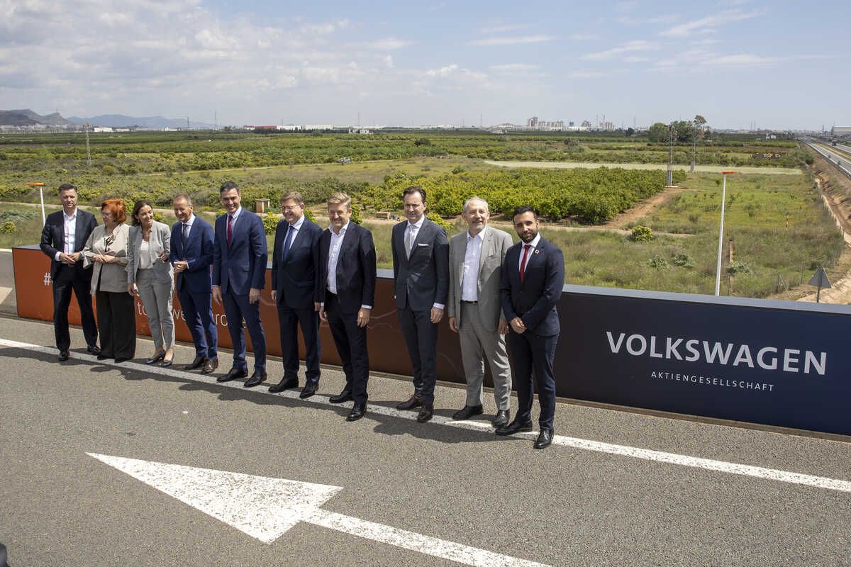 Presentan el proyecto de gigafactoría de Volkswagen en Sagunto, con una planta fotovoltaica propia