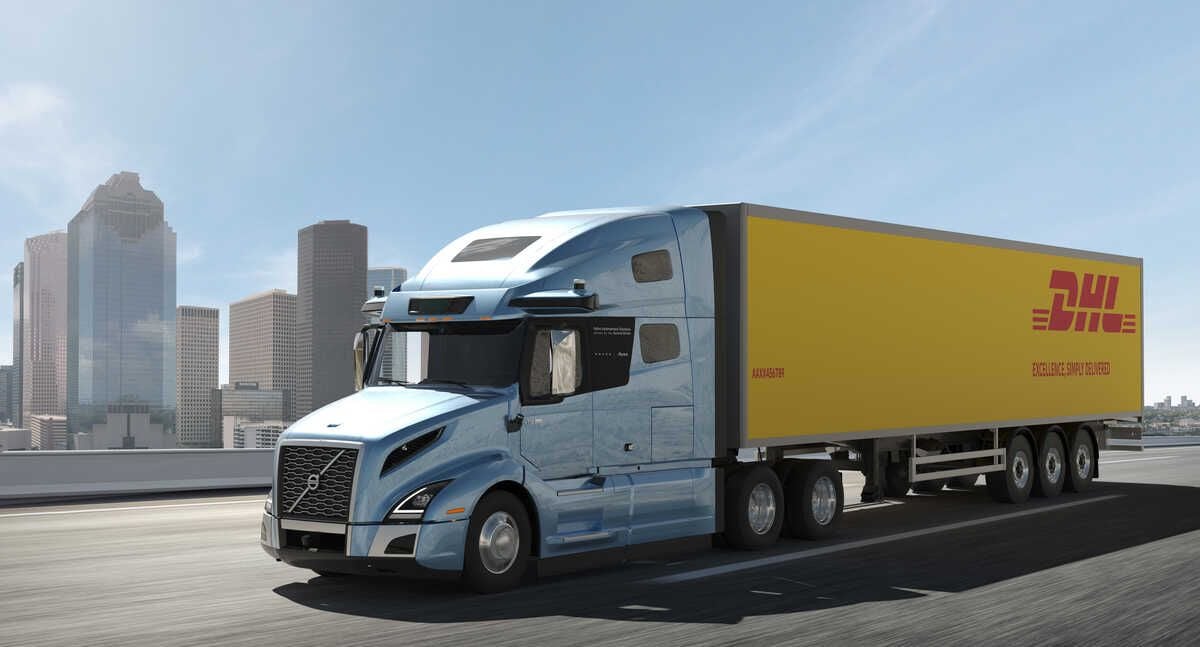 Volvo ofrecerá camiones autónomos y DHL será el primero en probarlos en EEUU