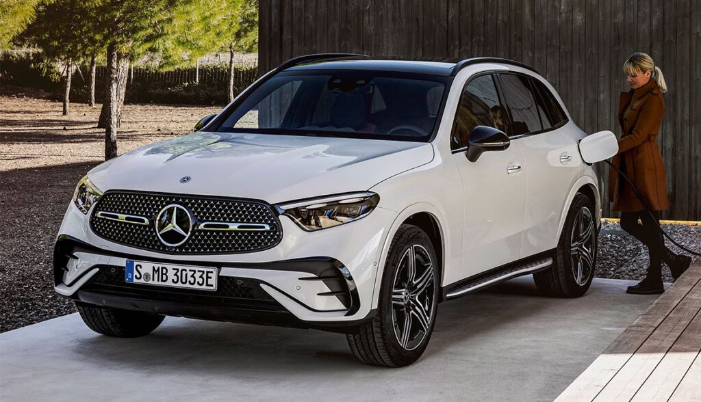 El nuevo Mercedes-Benz GLC híbrido enchufable montará una batería de 31.2 kWh con más de 100 km de autonomía eléctrica