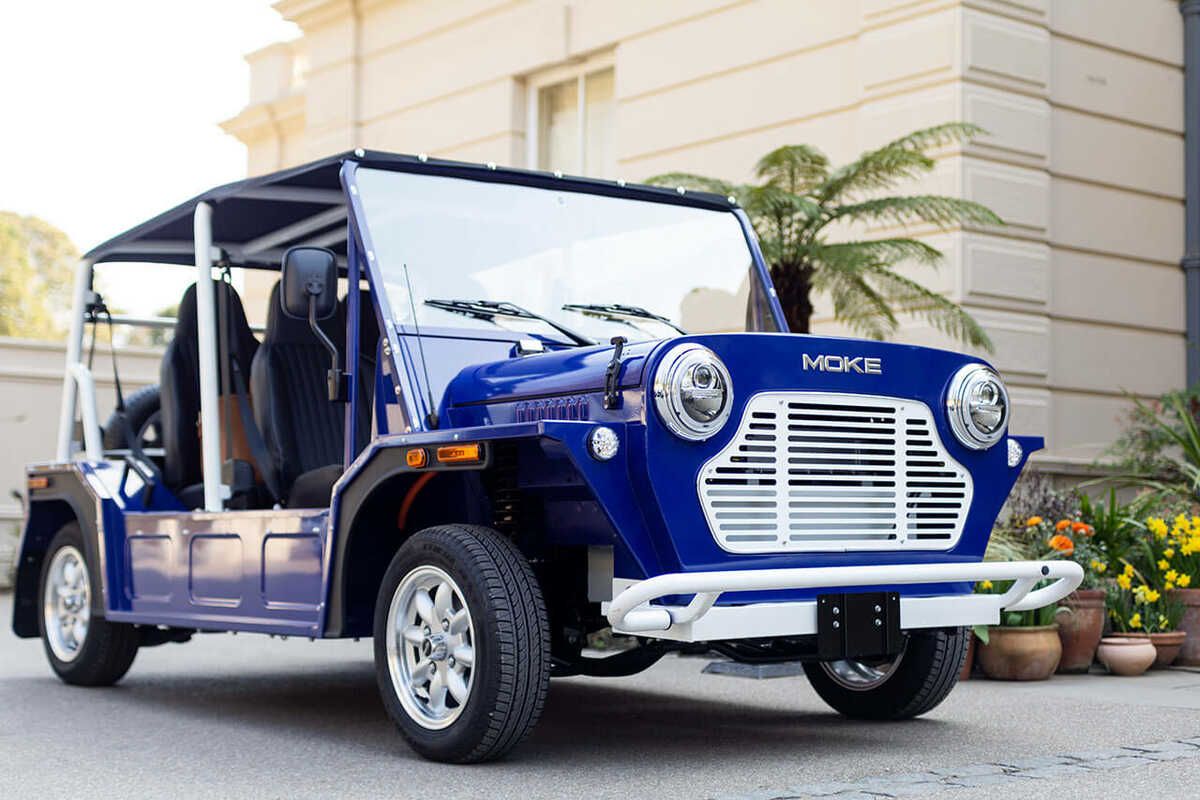 El Mini Moke ha vuelto a fabricarse, pero con motor eléctrico