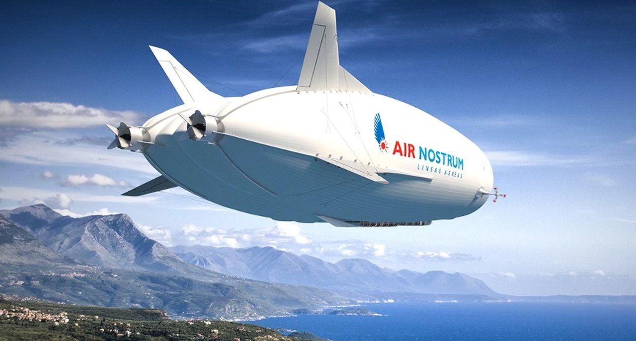 Air Nostrum revolucionará los vuelos domésticos en España con el dirigible Airlander 10