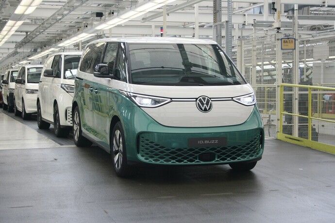 Comienza la producción de la Volkswagen ID Buzz en Hannover