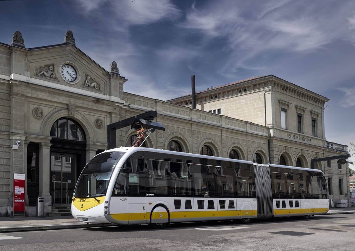 Los autobuses eléctricos de Irizar demuestran en la calle su potencial. 750.000 km y 60.000 cargas ultra-rápidas en la ciudad suiza de Schaffhausen