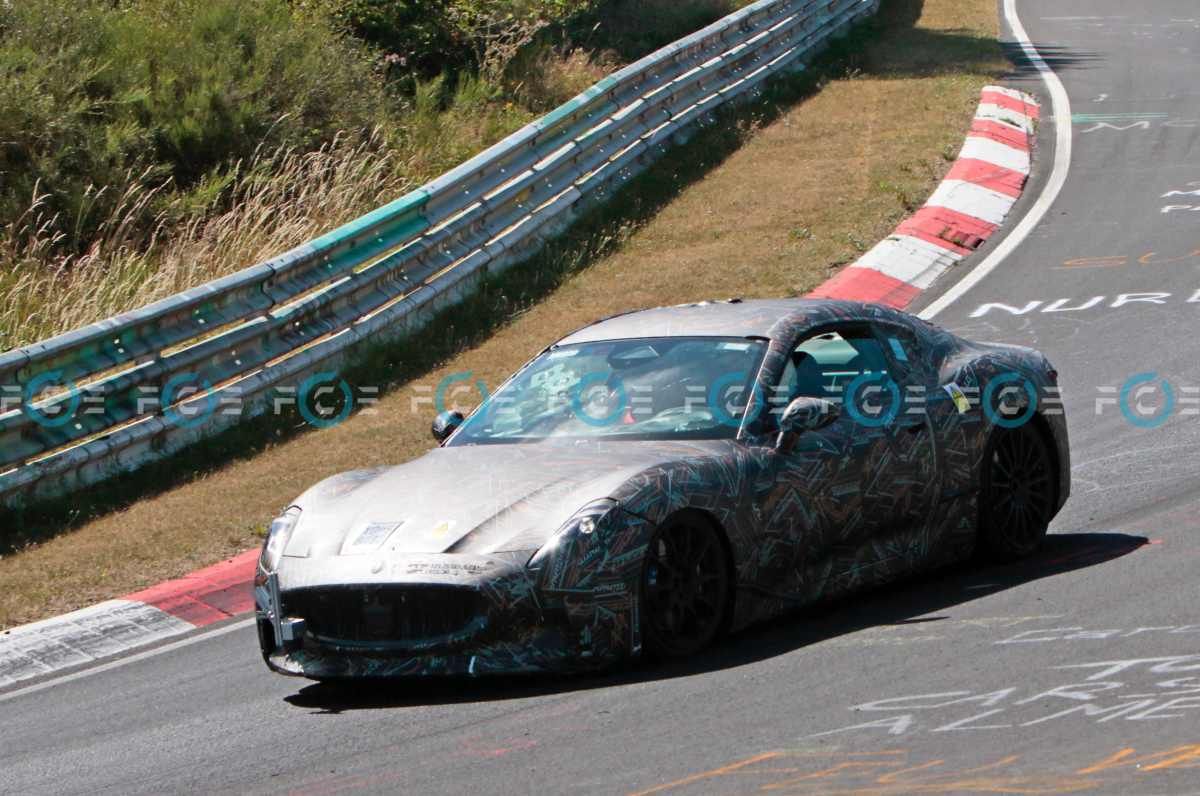 Avistado en Nürburgring el Maserati GranTurismo Folgore