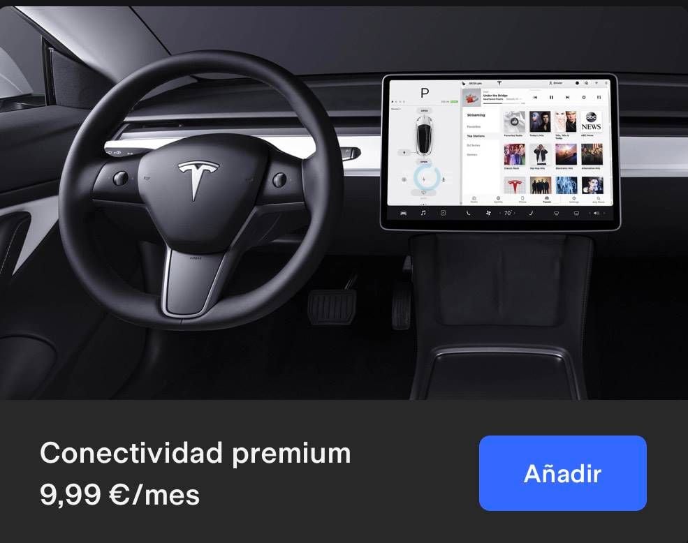 Tesla da por terminada la conectividad básica gratuita e ilimitada en sus vehículos