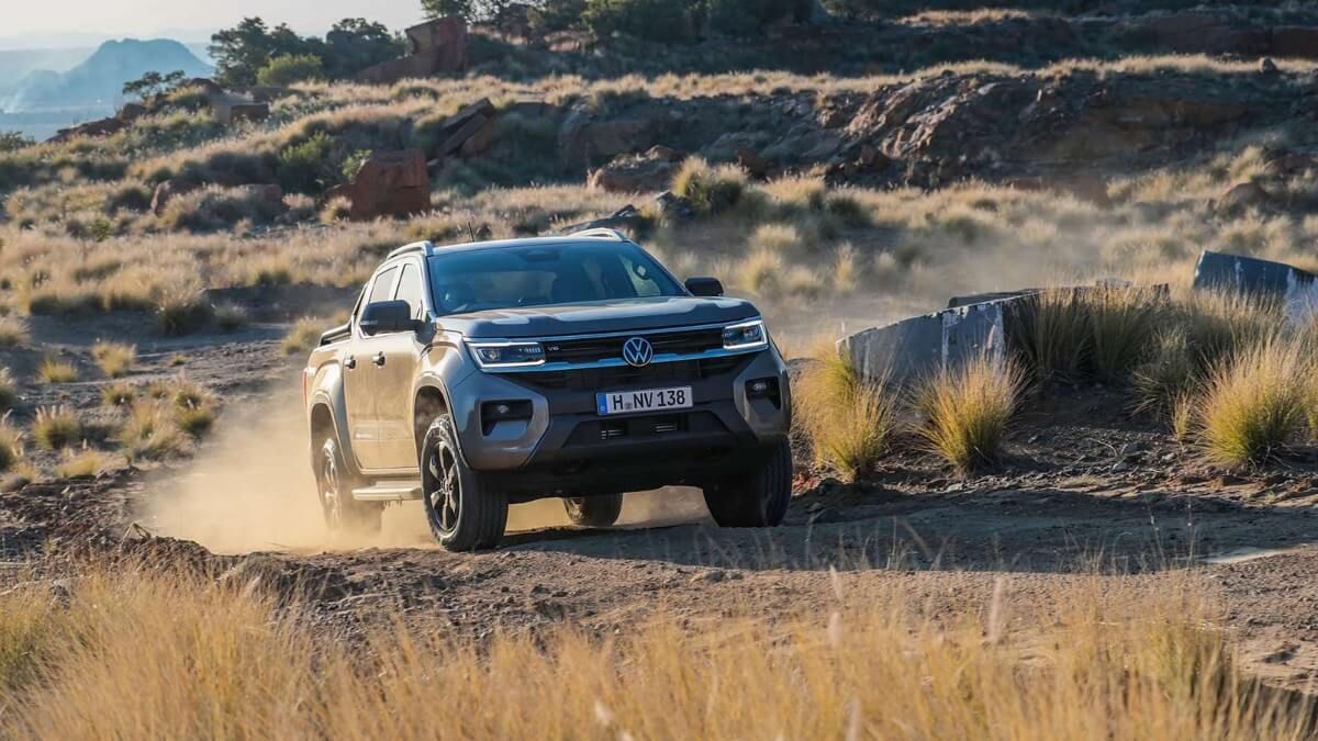 Volkswagen presenta la nueva Amarok, una pick-up que tendrá versiones eléctricas