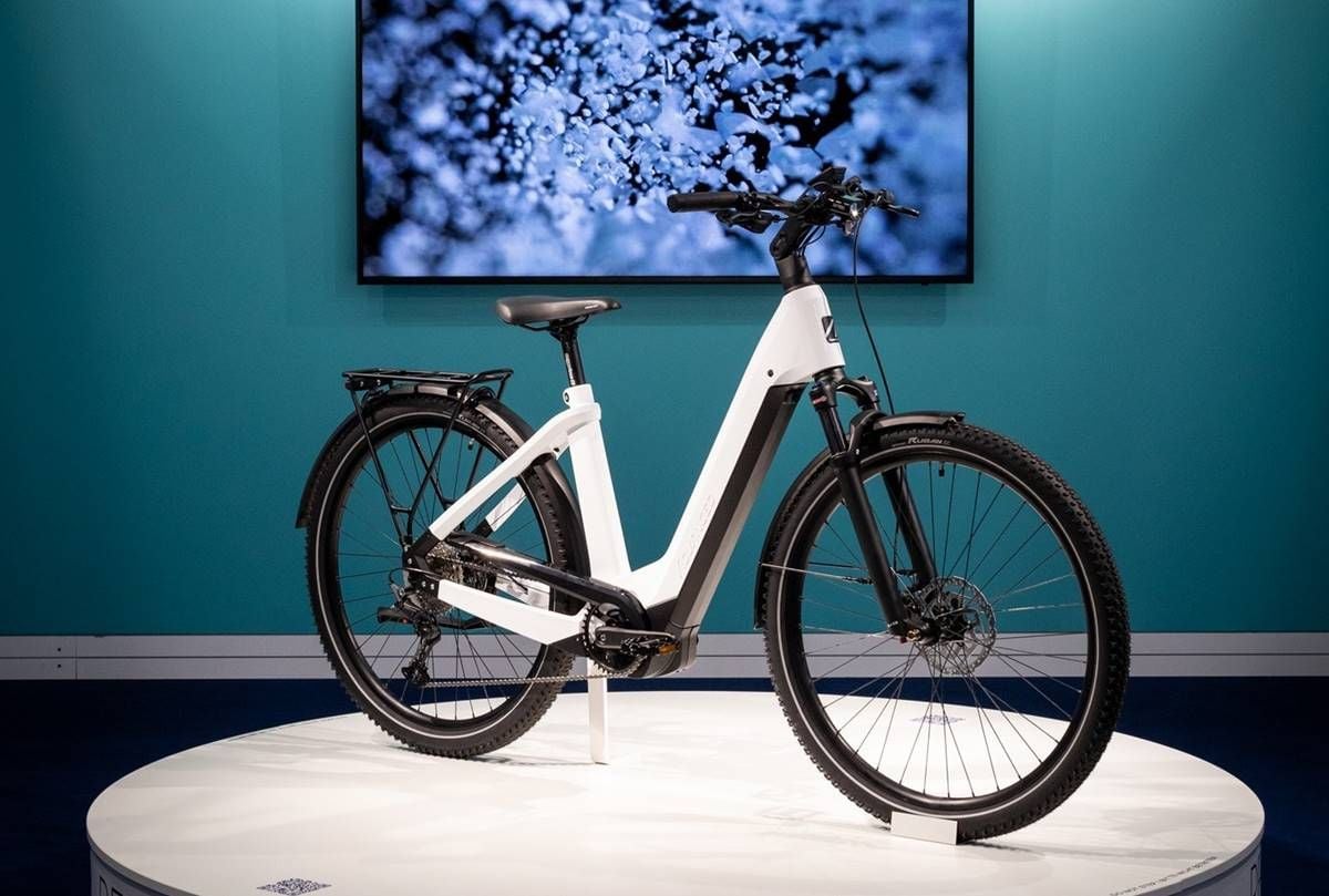 El cuadro de esta bicicleta eléctrica es 100% reciclable. ¿El camino a seguir?