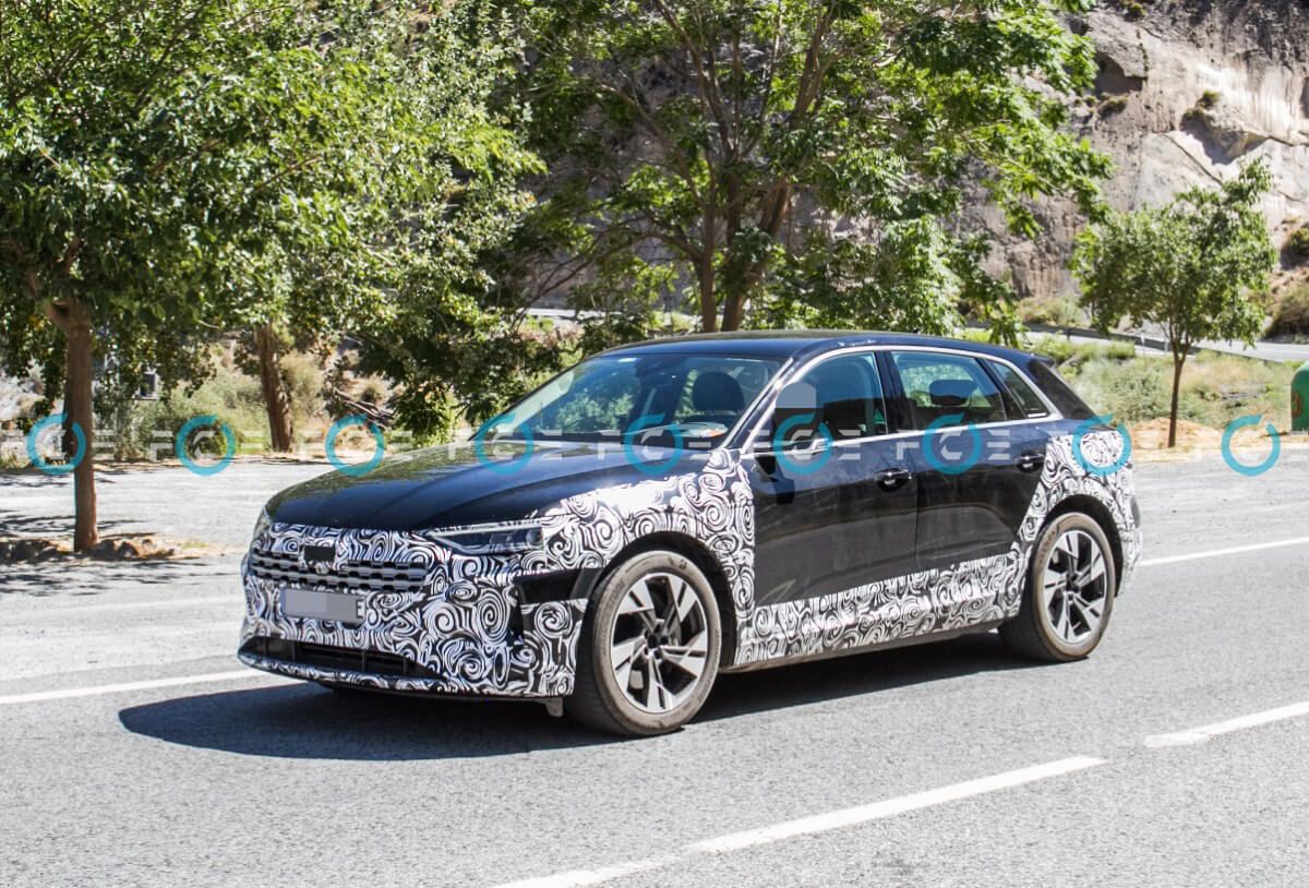 El restyling del Audi e-tron, que pasará a llamarse Q8 e-tron, se deja ver en unas nuevas fotos espía