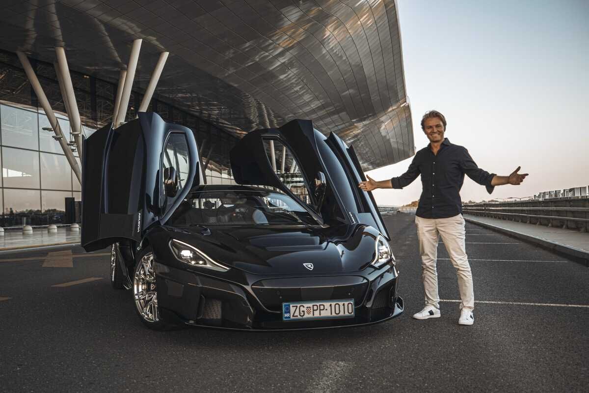 Nico Rosberg ya tiene su Rimac Nevera, la primera unidad de 150