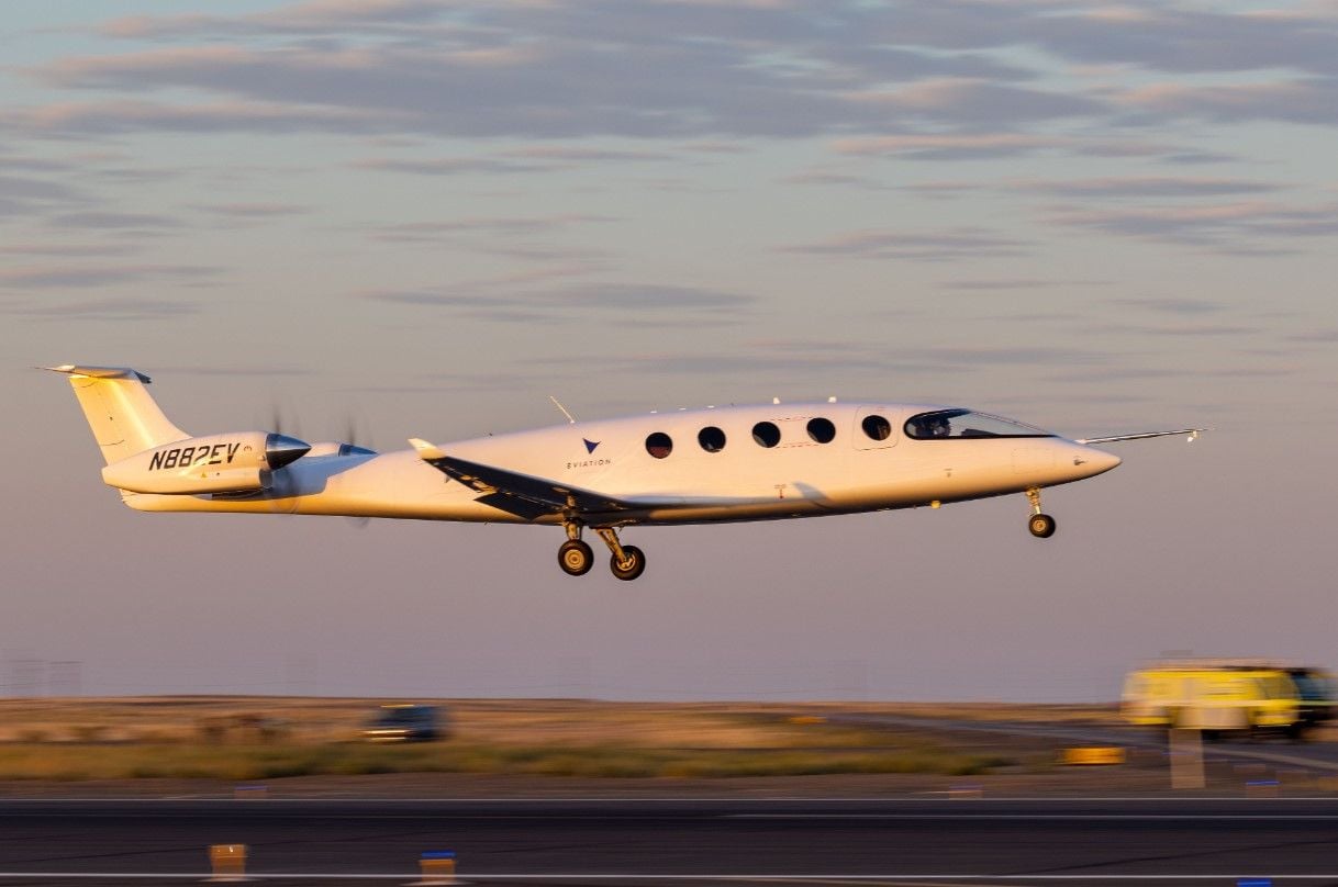 Eviation hace historia con el primer vuelo de su avión eléctrico Alice