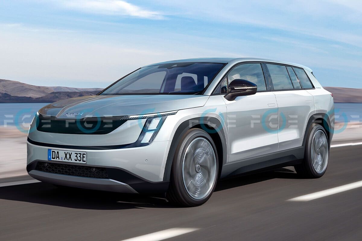 Skoda prepara un nuevo SUV eléctrico de 7 plazas todavía más grande que el Kodiaq