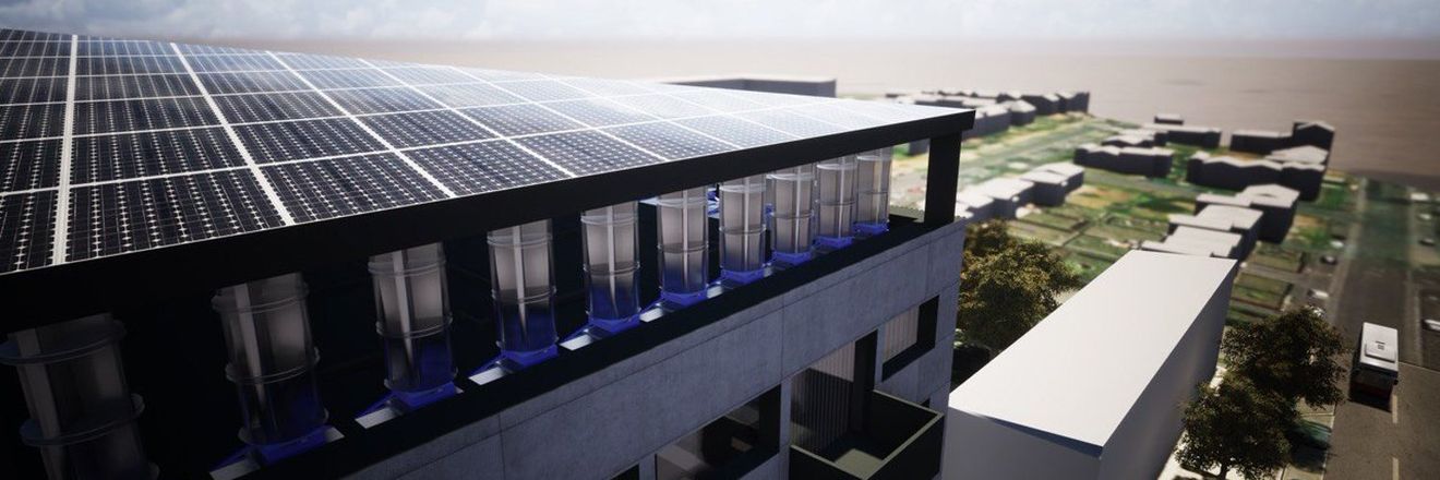 Producir energía solar y eólica con una misma instalación y un 40% más eficiencia