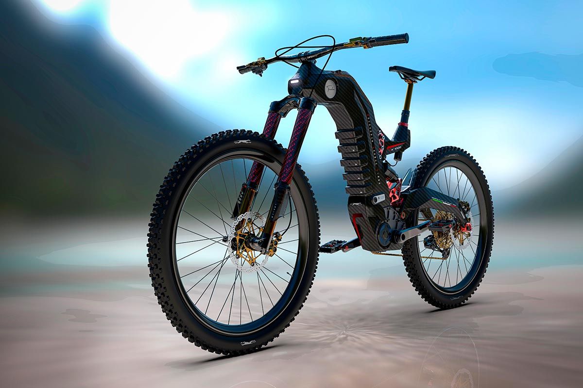 Moto Parilla Tricolore, una futurista Mountain Bike eléctrica repleta de tecnología