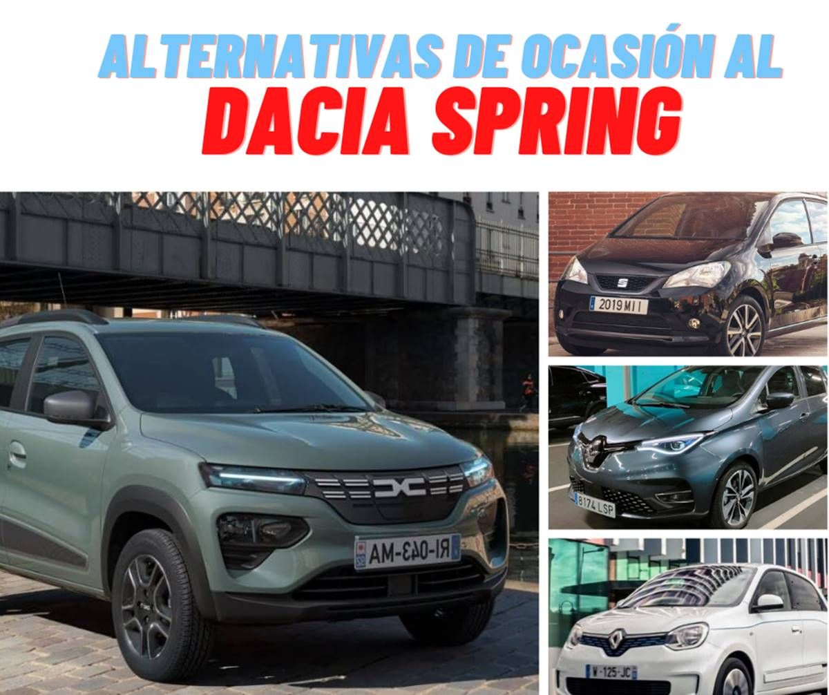 Por 23.105 euros puedes comprarte un Dacia Spring con carga rápida, o estos coches eléctricos de ocasión