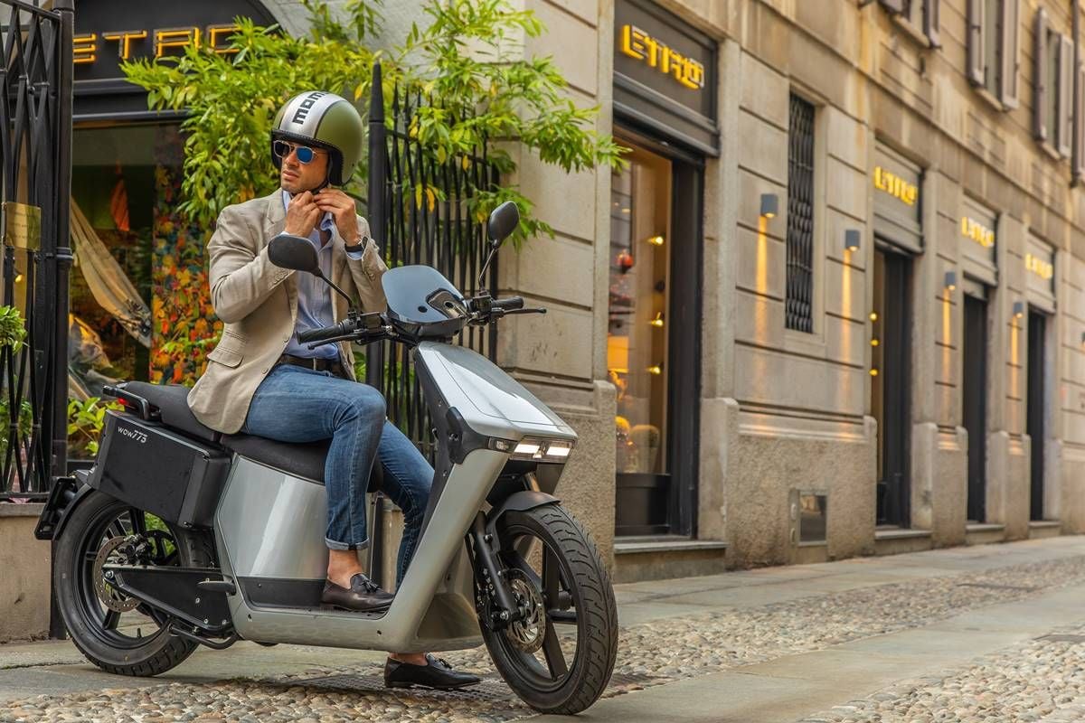 WoW 775, un scooter eléctrico de diseño italiano, baterías extraibles y hasta 100 km de autonomía