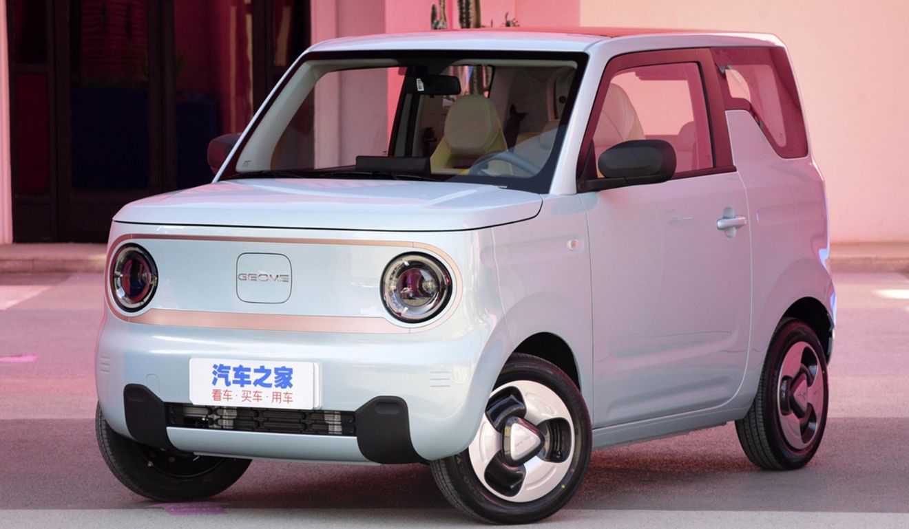 Geely lanza en China el Panda Mini, un pequeño coche eléctrico de 5.500 euros y hasta 200 km de autonomía