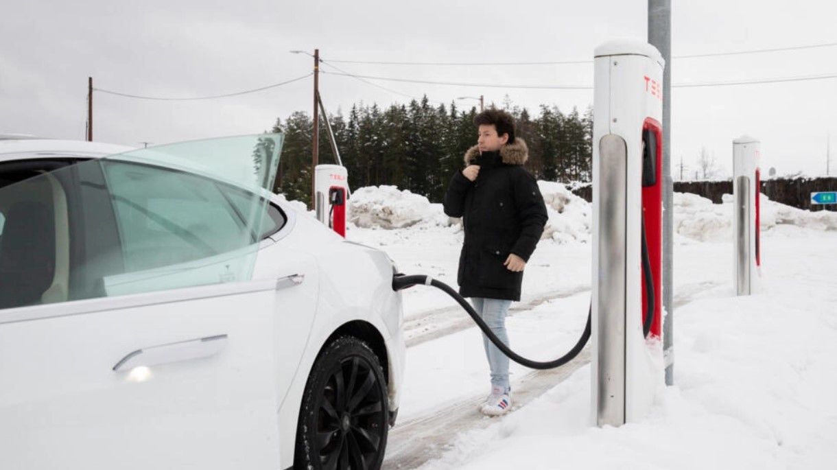 El 54% de las ventas en la región noruega de Finnmark, con temperaturas de hasta 51 grados bajo cero, son coches eléctricos