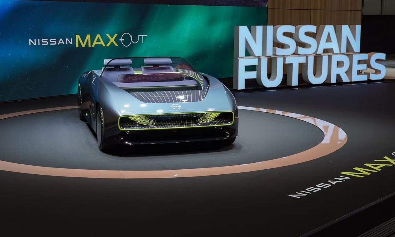 Nissan Max-Out. La visión de cómo serán los descapotables eléctricos del futuro