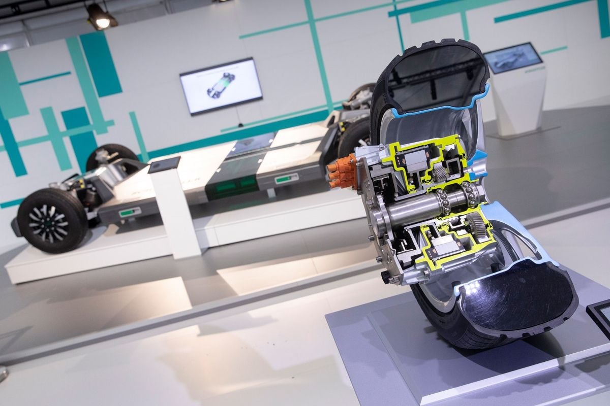 Schaeffler va más allá: motor eléctrico, transmisión y freno, todo va en la rueda