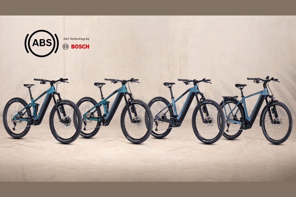 Las nuevas bicis eléctricas de Cube incorporan el ABS de Bosch y una gran batería de 750 Wh