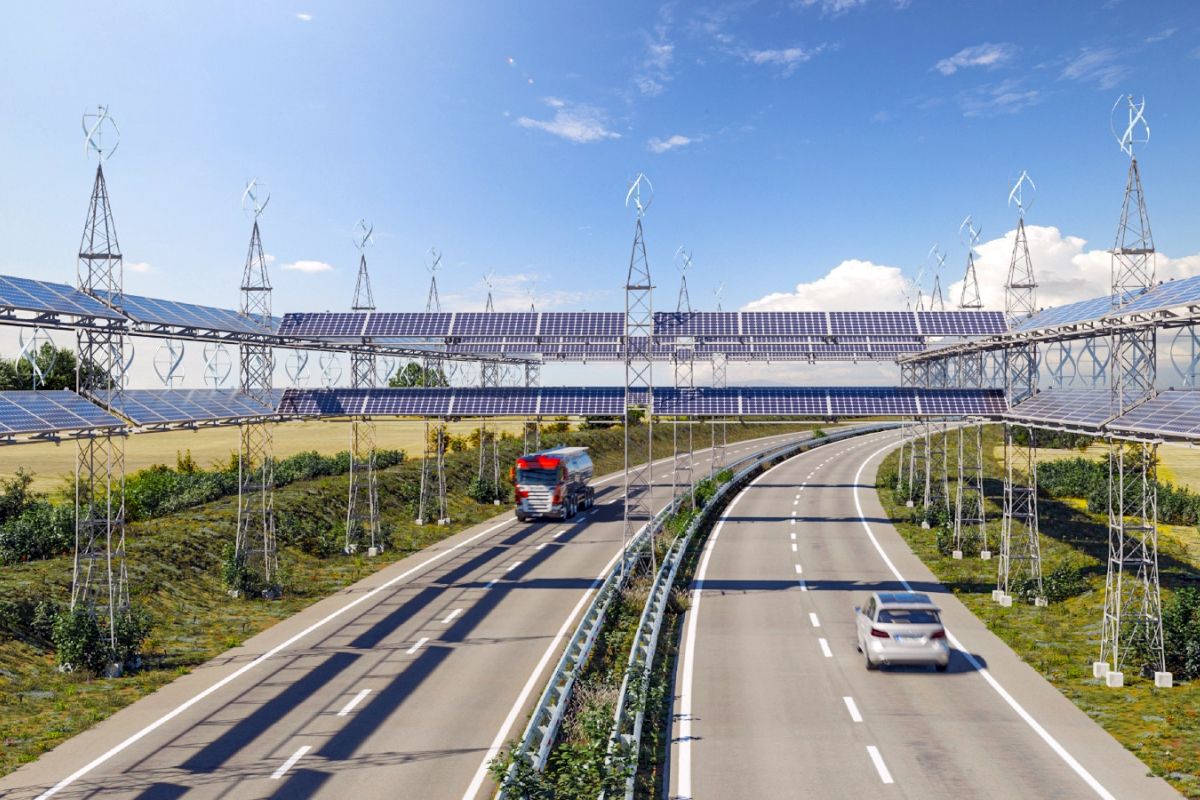 En Alemania quieren utilizar las autopistas para generar 200 TWh anuales de energía solar