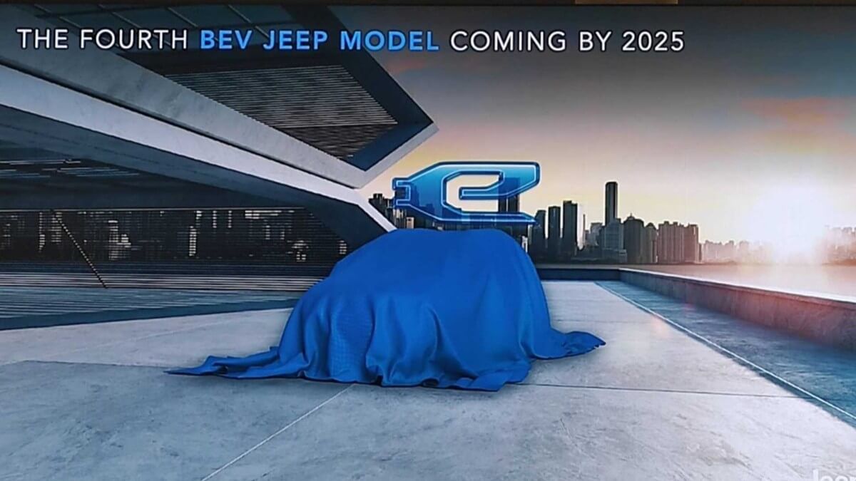 Jeep muestra un adelanto de su cuarto SUV eléctrico, que llegará en 2025