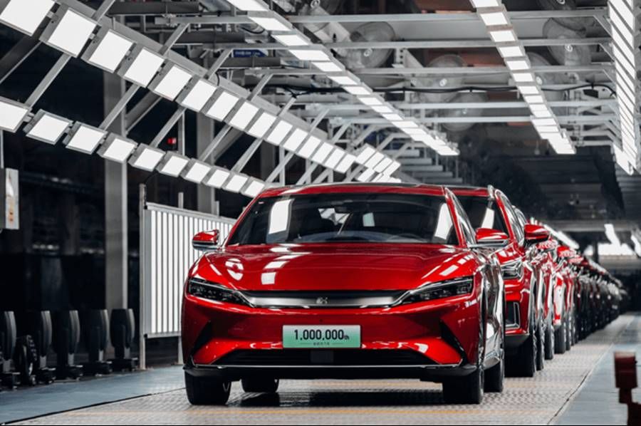 BYD aspira a vender 3.6 millones de coches este año