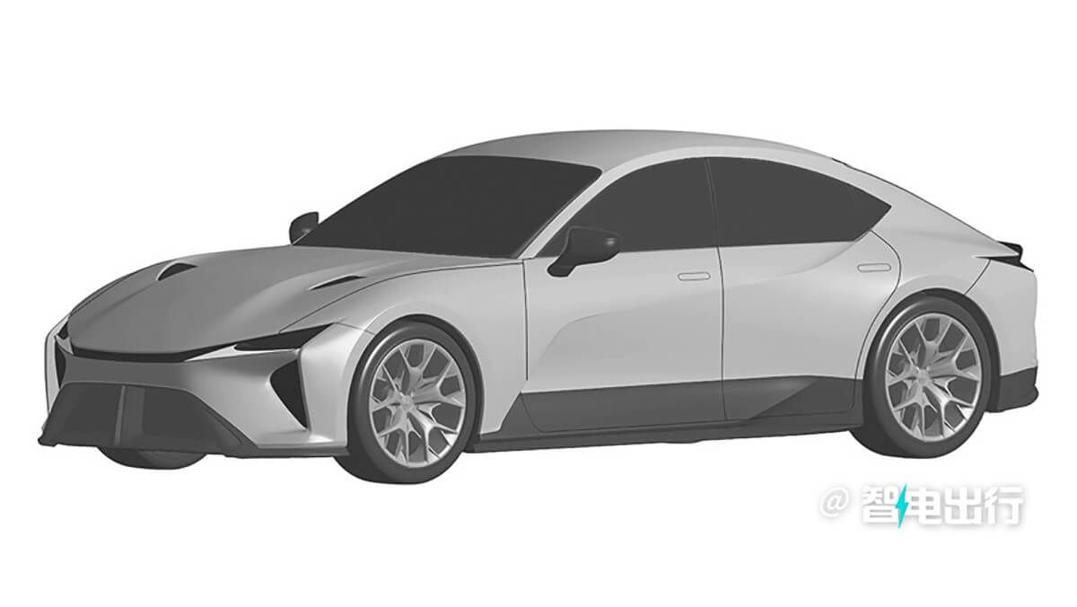 Se filtra el diseño del nuevo Lexus IS eléctrico, que volverá a Europa para competir contra el Tesla Model 3