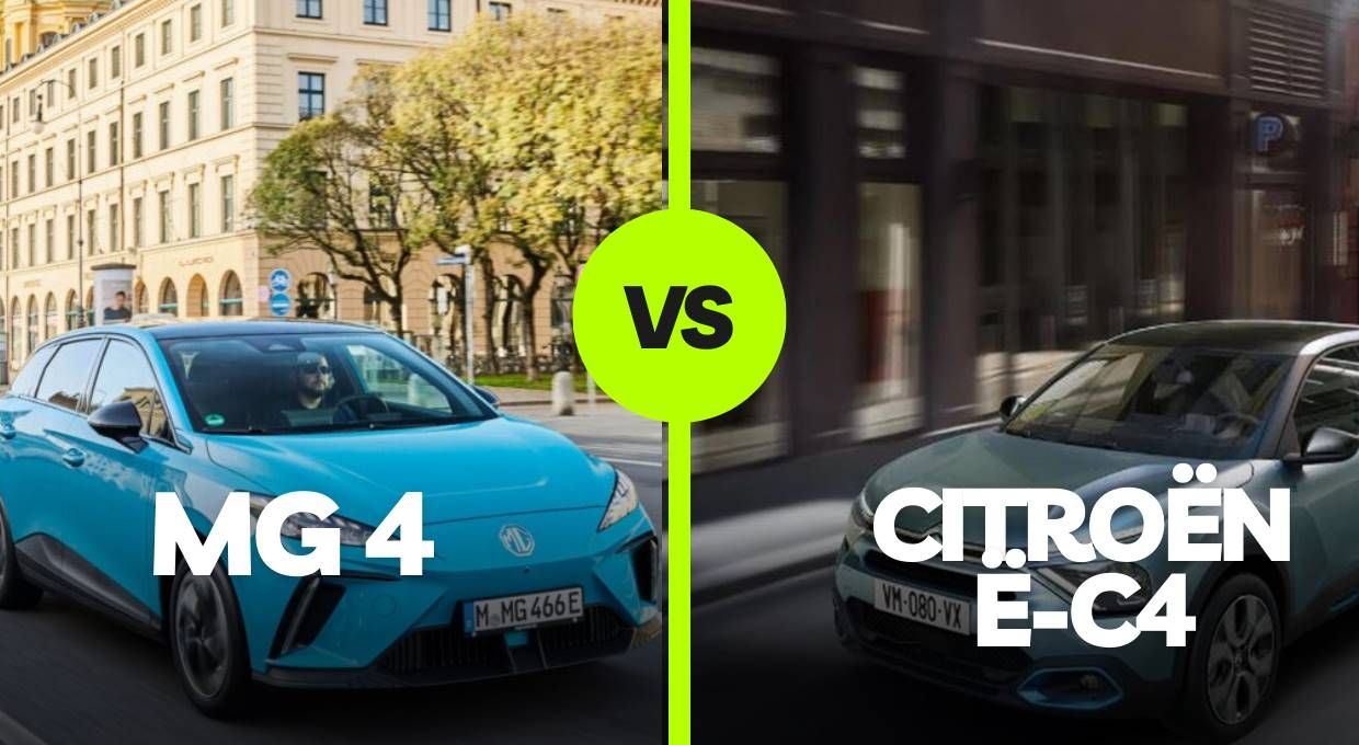 MG 4 o Citroën C4. ¿Cuál de los dos compactos eléctricos será el más competitivo?