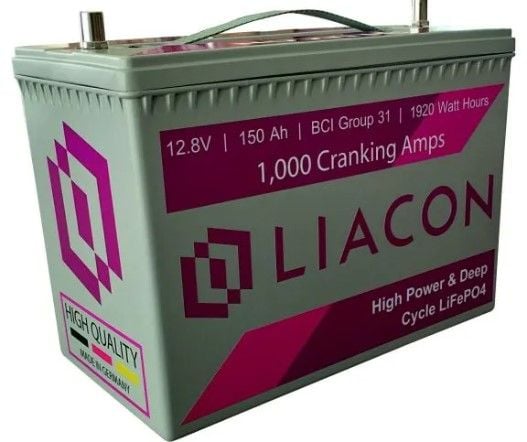 Liacon presenta una nueva batería LFP de 12 V con una vida útil de más de 4.000 ciclos