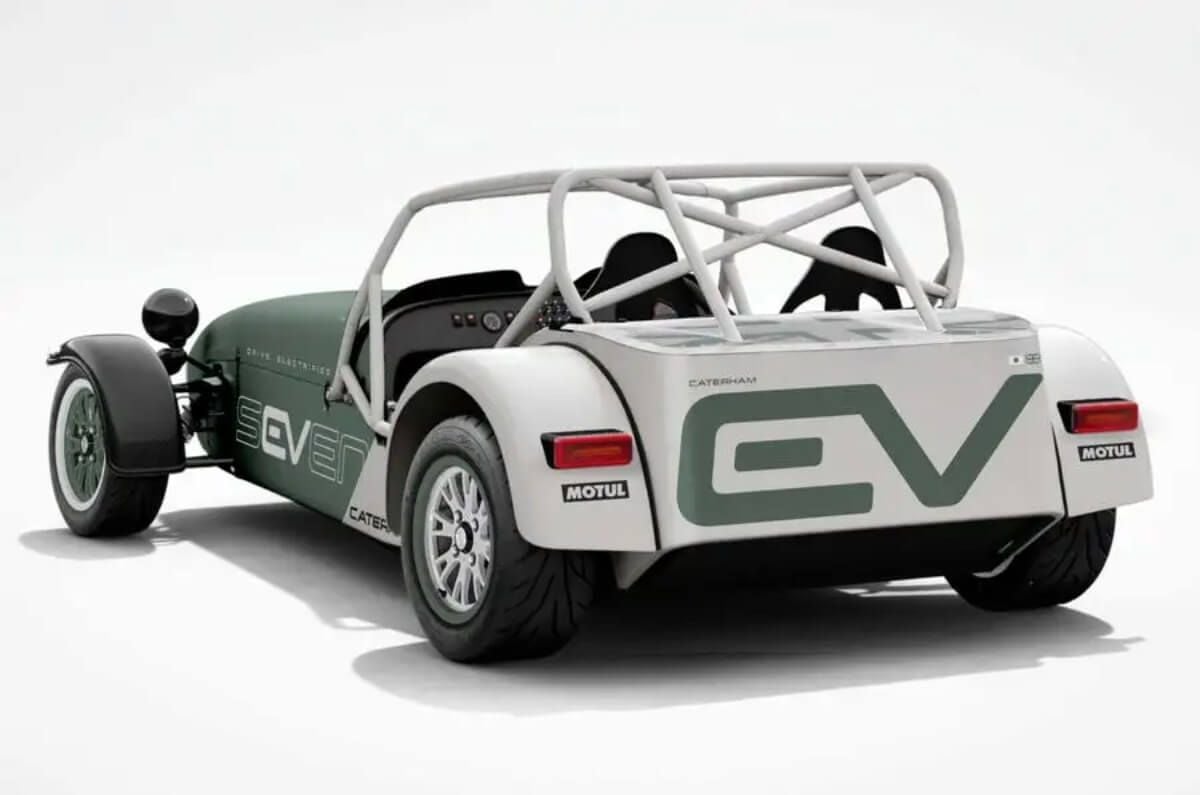 El nuevo Caterham EV Seven demuestra que un deportivo eléctrico no tiene por qué ser pesado