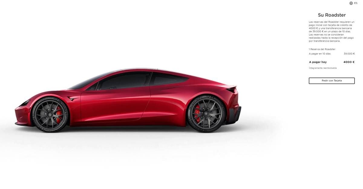 Tesla vuelve a abrir las reservas del Roadster ¿Se acerca por fin el súper deportivo eléctrico?