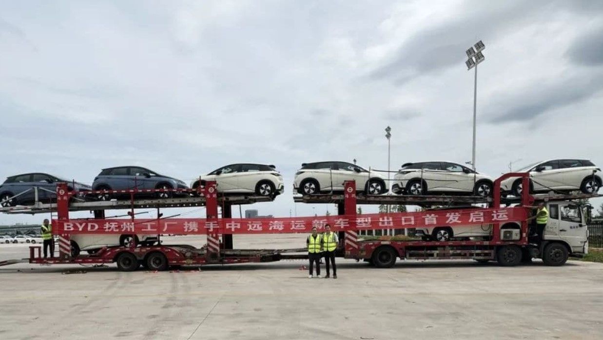 El BYD Dolphin ya está camino a Europa con los primeros envíos del eléctrico chino