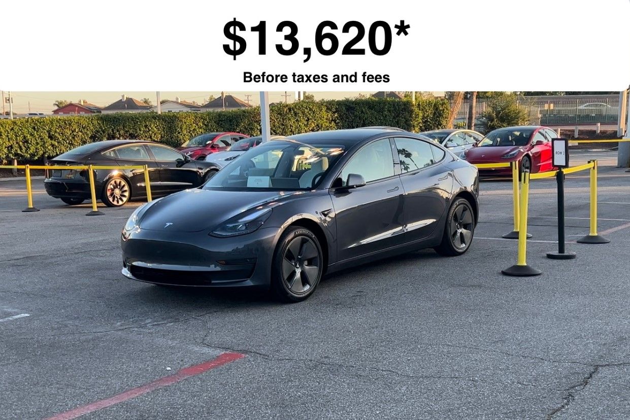 Este usuario ha comprado un Tesla Model 3 a estrenar por solo 16.700 euros