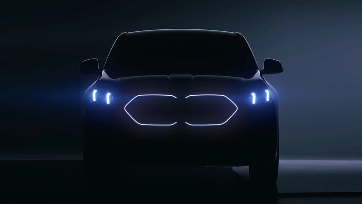 Primer adelanto del BMW iX2: la versión "coupé" del iX1 comienza a destaparse