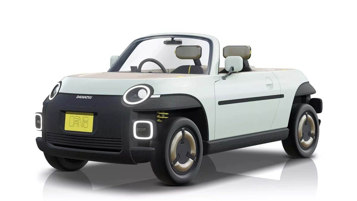 Daihatsu Osanpo: el especialista en coches pequeños de Toyota se electrifica de la mano de un descapotable con tintes de buggy