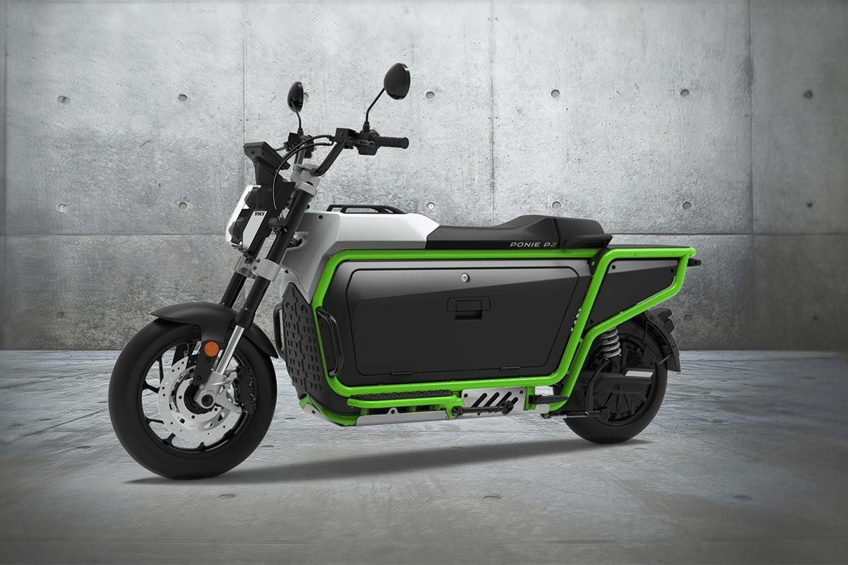 Ponie P2, un ingenioso scooter eléctrico para el reparto de última milla en las ciudades