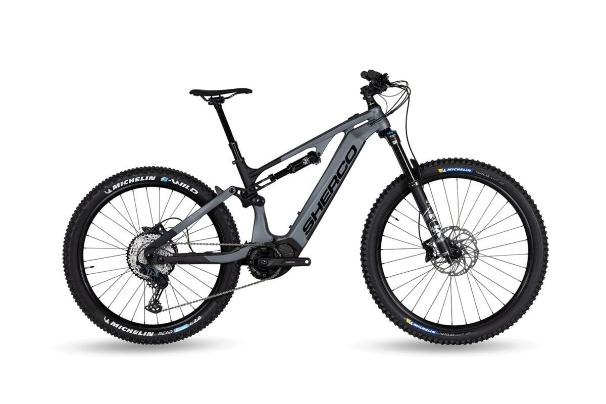 Sherco debuta en el mercado de las eBikes con la Biken, una doble de carbono para All Mountain con motor Shimano EP08