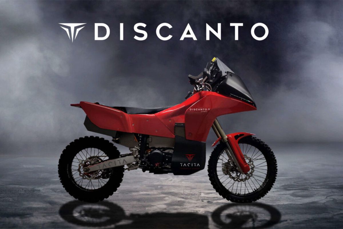 Tacita Discanto, la espectacular moto eléctrica que se enfrentará a su primer Rally Dakar