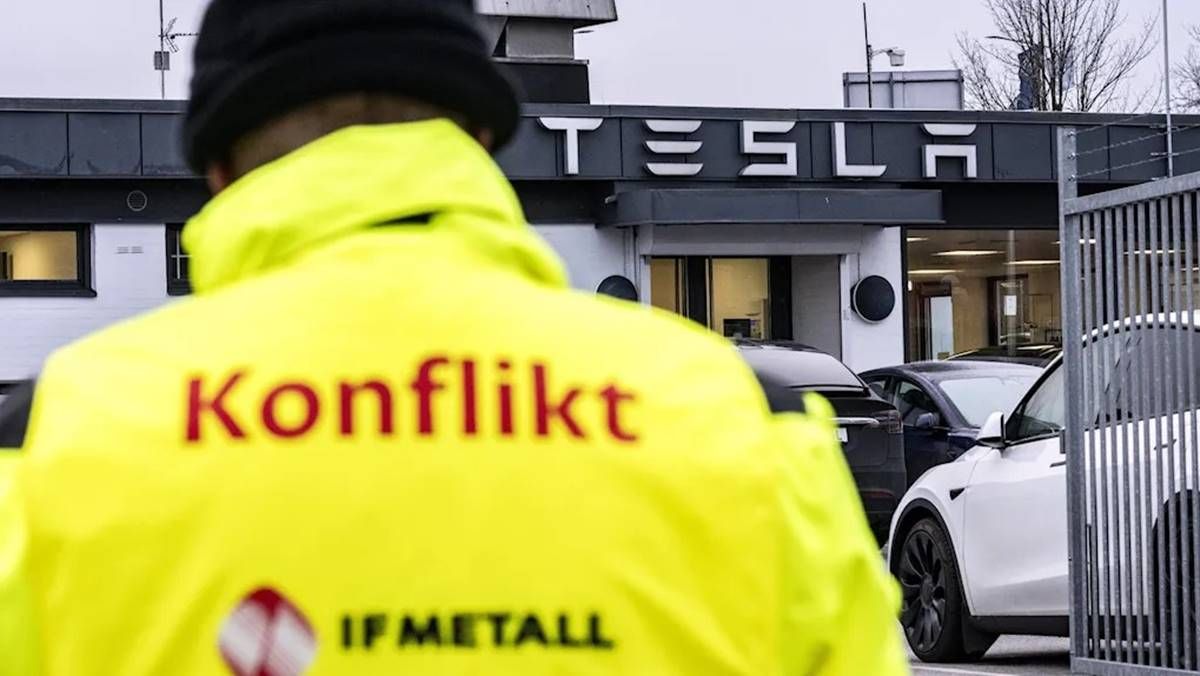 El conflicto laboral de Tesla en Suecia se extiende a Noruega y amenaza con explotar en toda la región