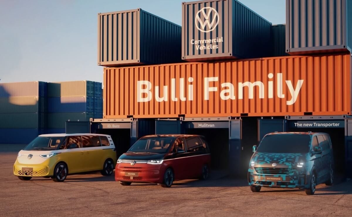 Volkswagen anuncia el lanzamiento de las e-Transporter y e-Caravelle, sus dos nuevas furgonetas eléctricas