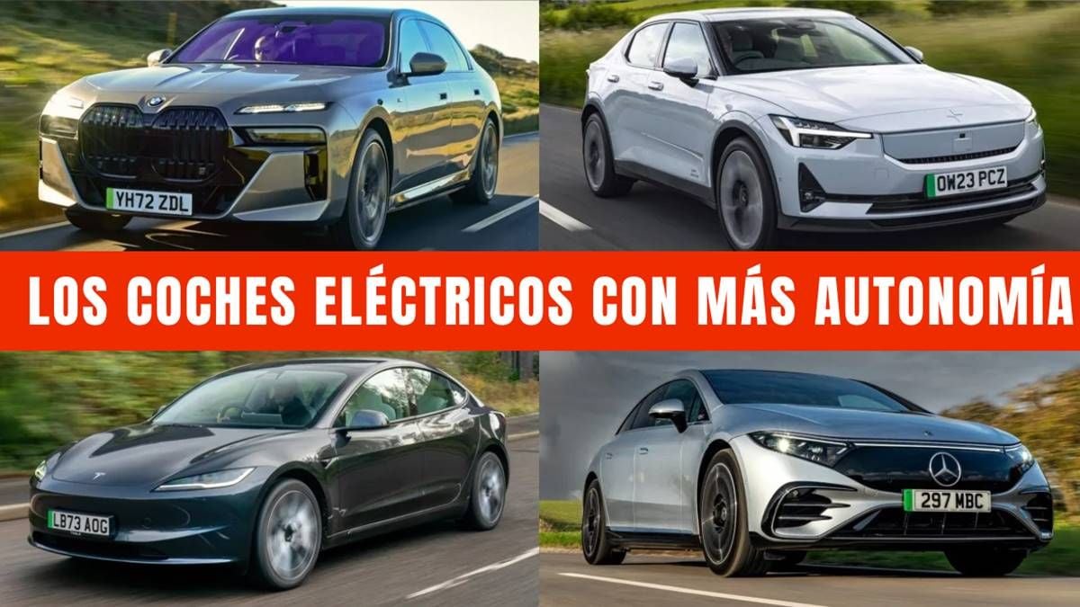 Estos son los 10 coches eléctricos de mayor autonomía a la venta en 2024