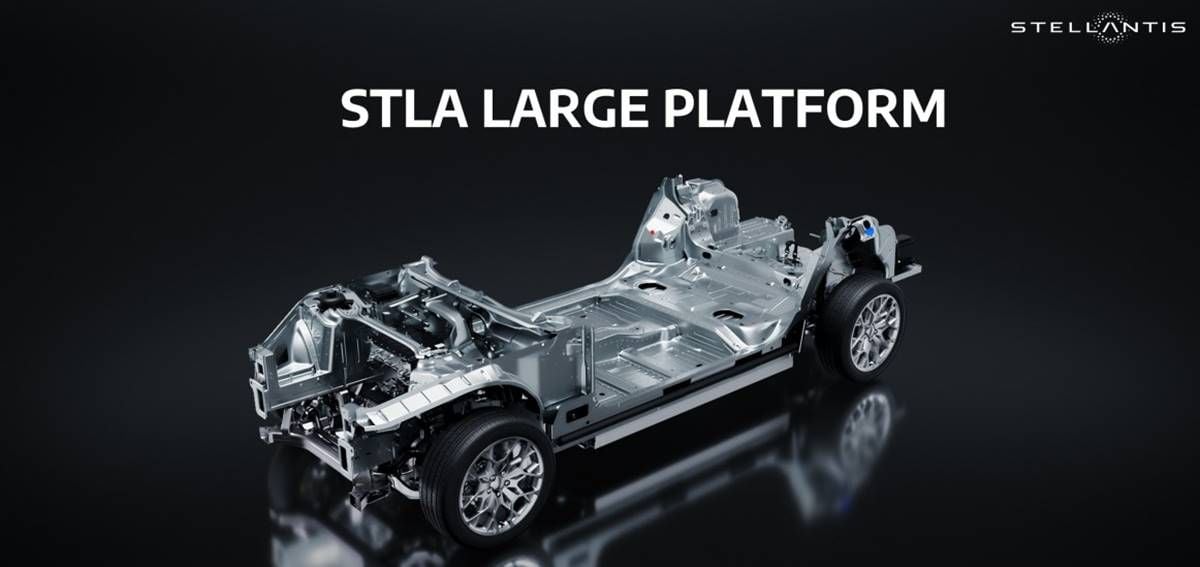 Stellantis presenta la plataforma STLA Large con hasta 800 km de autonomía