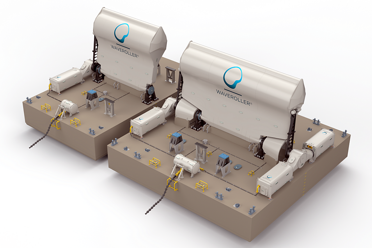 Las olas albergan 30.000 TWh anuales de energía desaprovechada. Esta tecnología undimotriz modular quiere cambiar eso